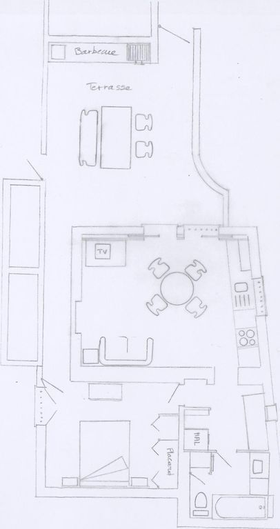 Residencia idónea para animales de 1 habitación